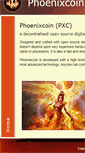 Mobile Screenshot of phoenixcoin.org